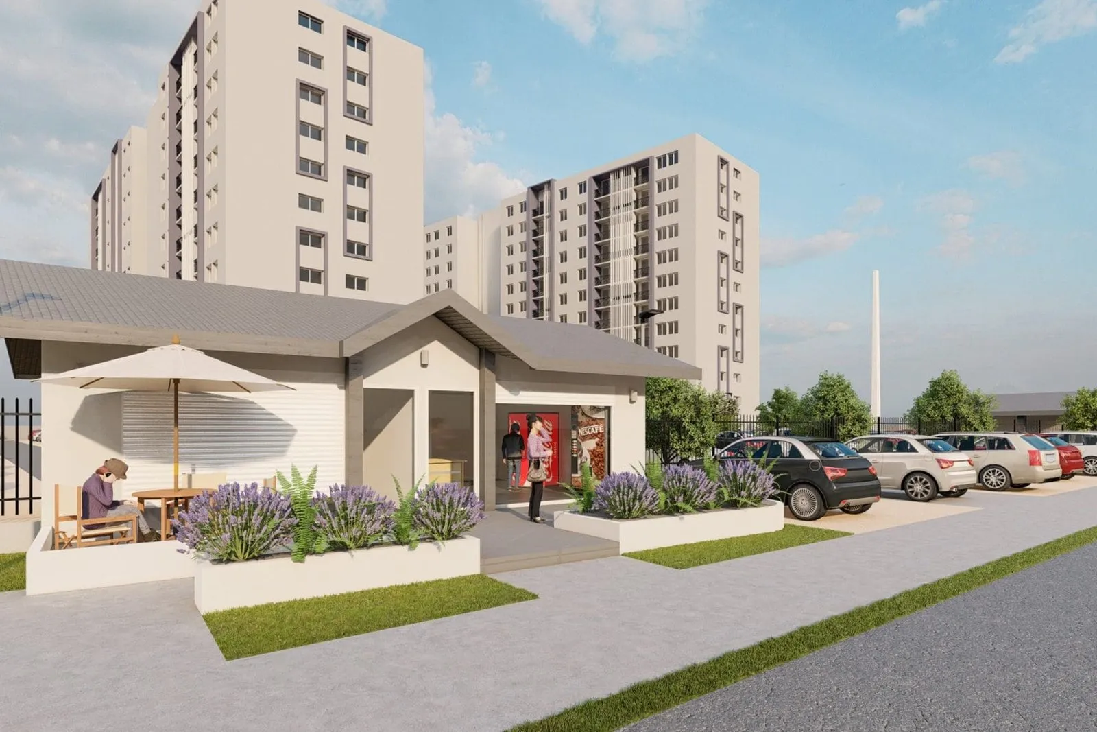 Condominio Nativo 1, proyecto inmobiliario arquitectónico en Hualpén