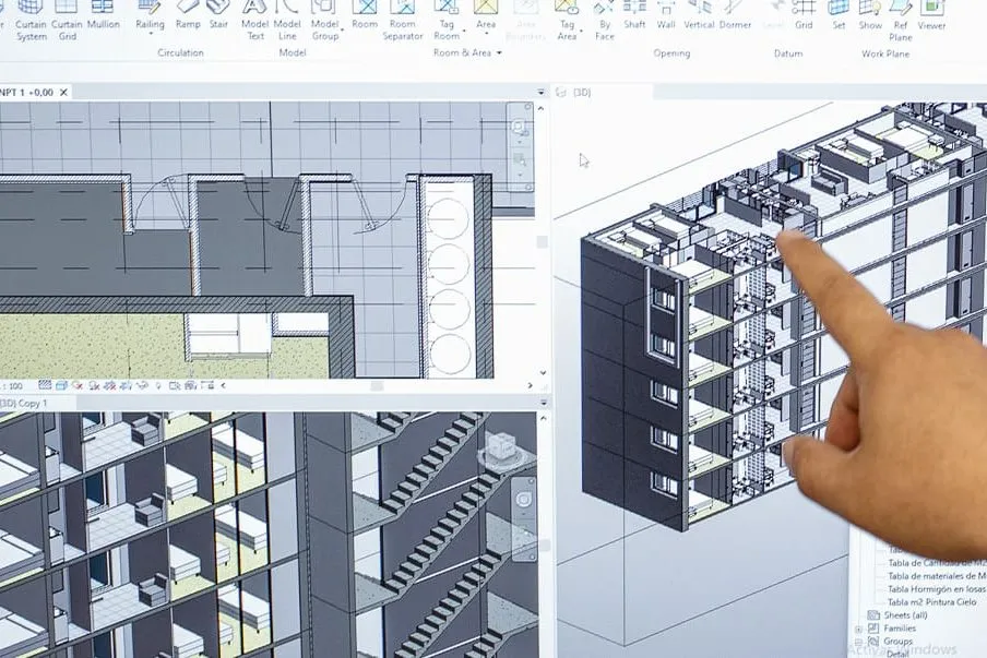 Coordinación de proyectos de construcción con metodología BIM