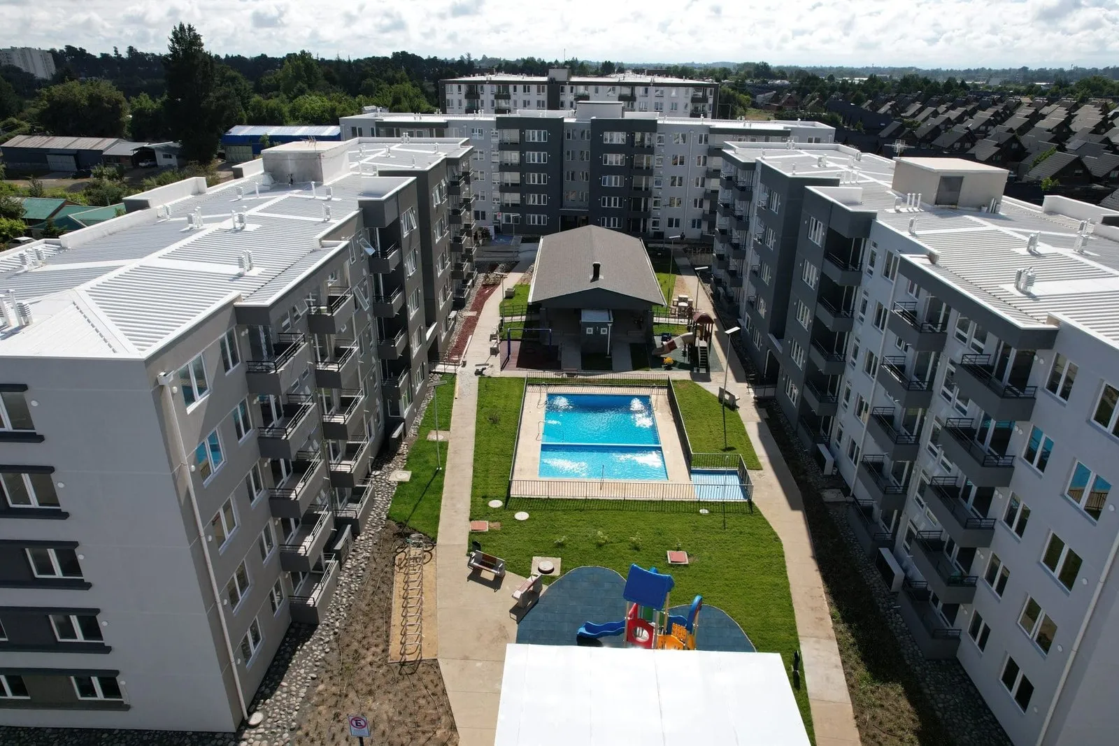 Condominio Jardines de la Avellaneda 2, proyecto inmobiliario en Los Ángeles